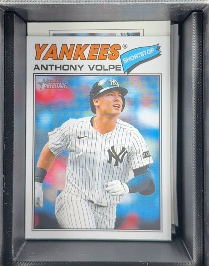 2023 Topps Heritage #460 Anthony Volpe — front