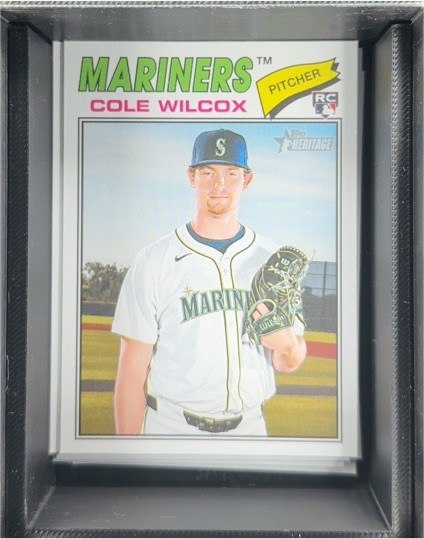 2026 Topps Heritage #155 Cole Wilcox — front