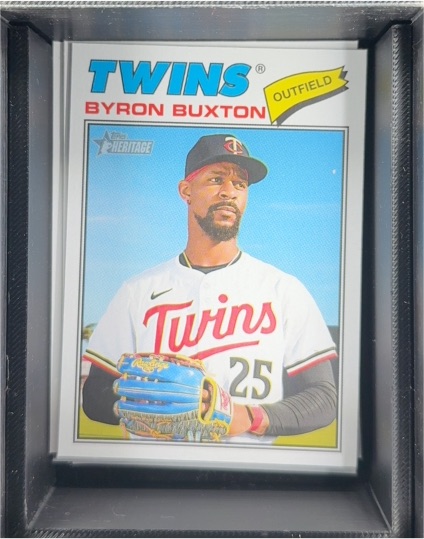 2026 Topps Heritage #253 Byron Buxton — front