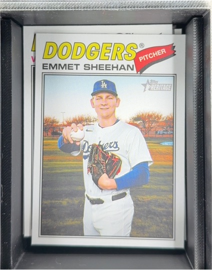 2026 Topps Heritage #178 Emmet Sheehan — front