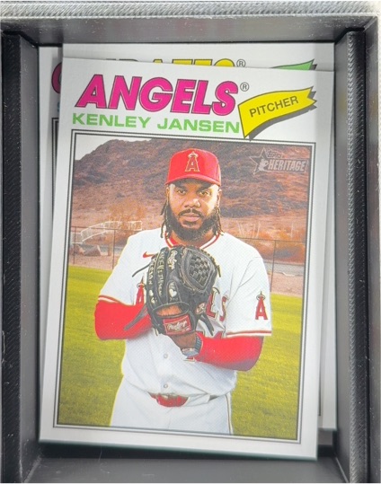 2026 Topps Heritage #229 Kenley Jansen — front