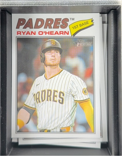 2026 Topps Heritage #215 Ryan O'Hearn — front