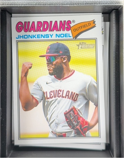 2026 Topps Heritage #197 Jhonkensy Noel — front
