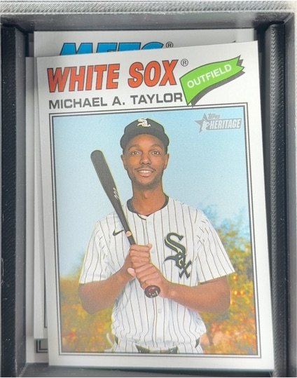 2026 Topps Heritage #45 Michael A. Taylor — front