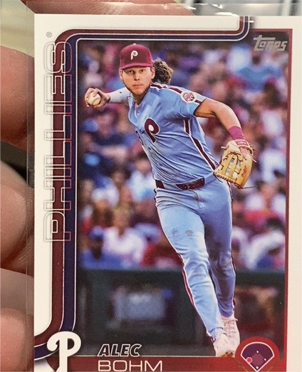 2025 Topps #7 Alec Bohm — front