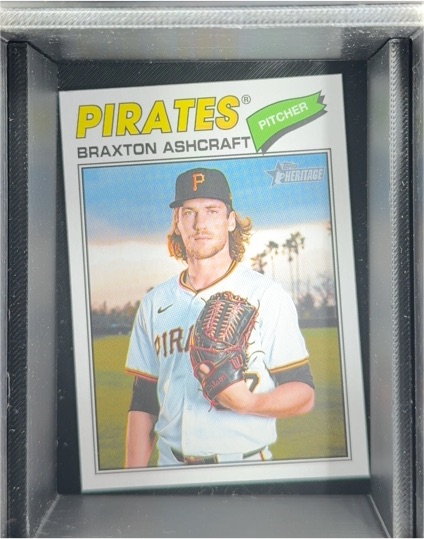 2026 Topps Heritage #134 Braxton Ashcraft — front