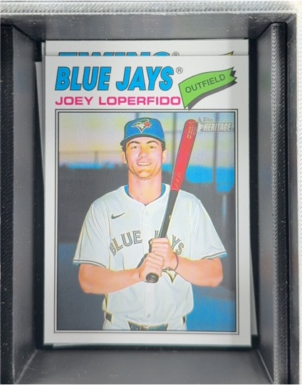 2026 Topps Heritage #354 Joey Loperfido — front