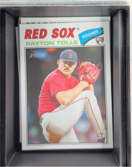 2026 Topps Heritage #386 Payton Tolle — front