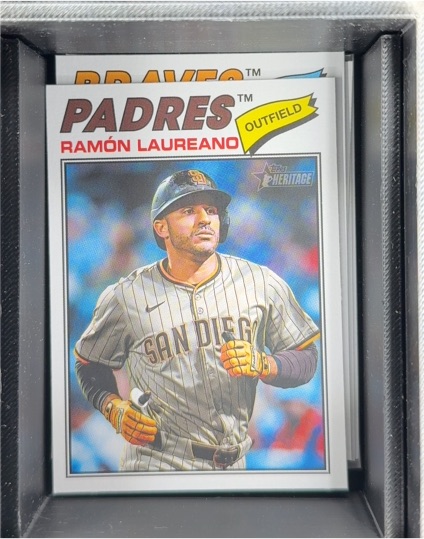 2026 Topps Heritage #89 Ramón Laureano — front