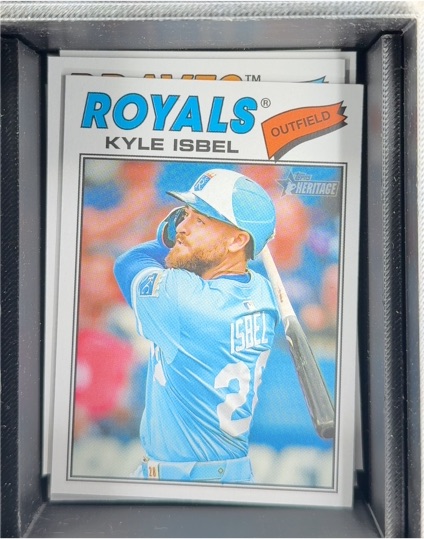 2026 Topps Heritage #365 Kyle Isbel — front