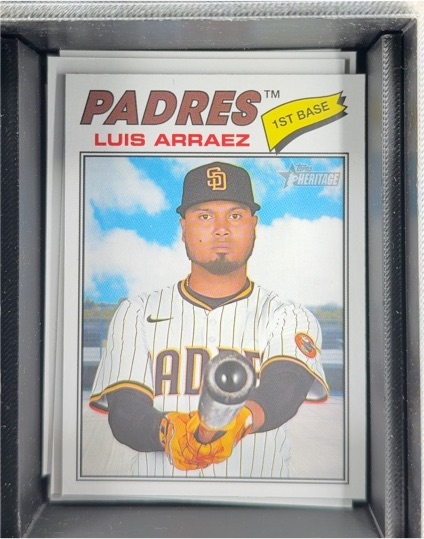 2026 Topps Heritage #293 Luis Arraez — front