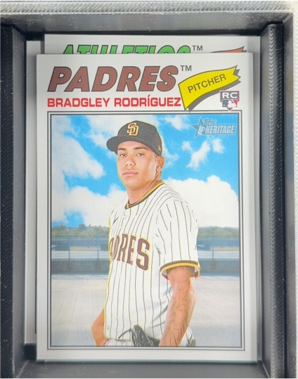 2026 Topps Heritage #148 Bradgley Rodriguez — front