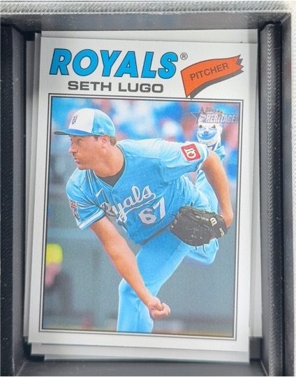 2026 Topps Heritage #192 Seth Lugo — front