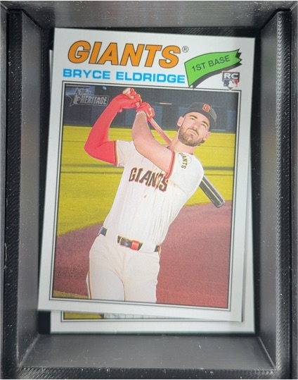 2026 Topps Heritage #310 Bryce Eldridge — front