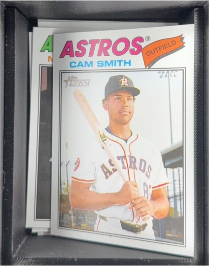 2026 Topps Heritage #69 Cam Smith — front