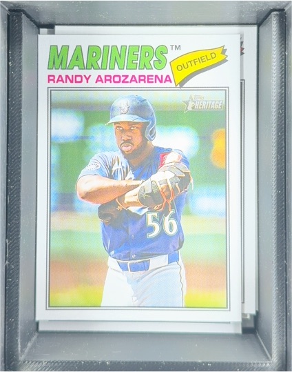 2026 Topps Heritage #286 Randy Arozarena — front