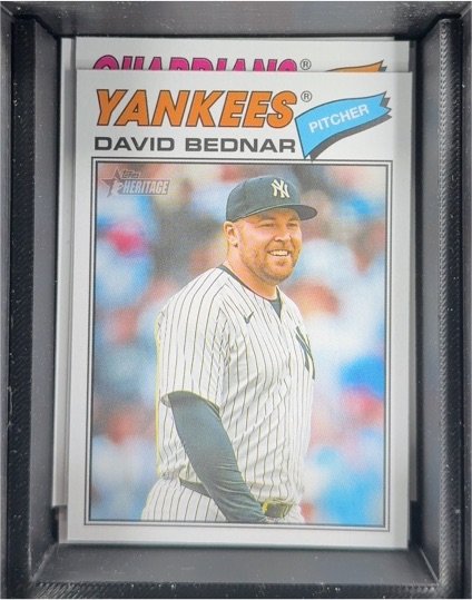 2026 Topps Heritage #207 David Bednar — front