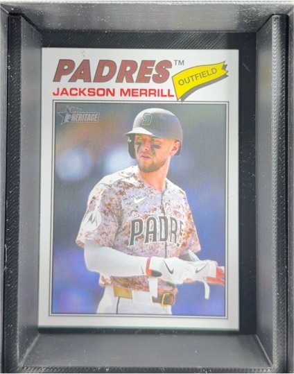 2026 Topps Heritage #351 Jackson Merrill — front