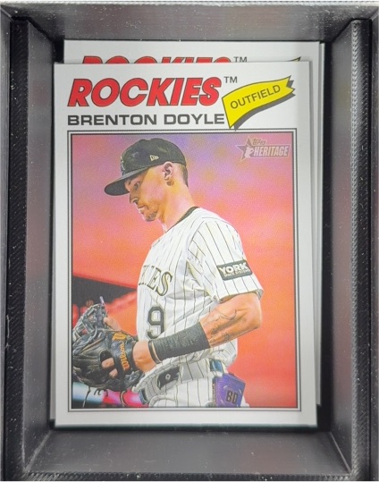 2026 Topps Heritage #355 Brenton Doyle — front