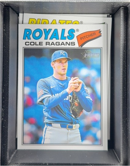 2026 Topps Heritage #113 Cole Ragans — front