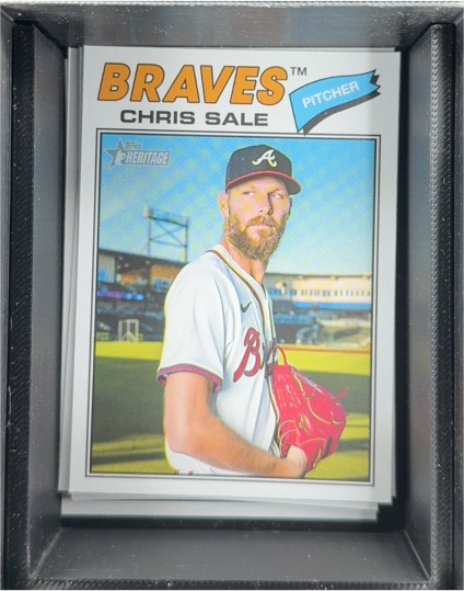 2026 Topps Heritage #278 Chris Sale — front
