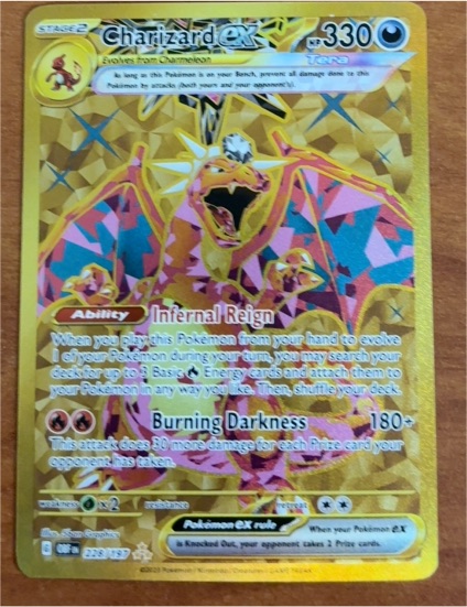 2023 Pokémon TCG #228 Charizard ex Obsidian Flames — front