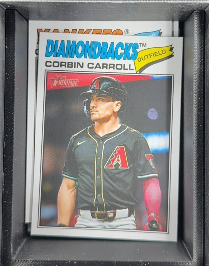 2026 Topps Heritage #383 Corbin Carroll — front