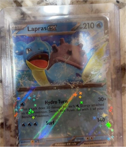 2026 Pokémon TCG Perfect Order #022 Lapras ex — front