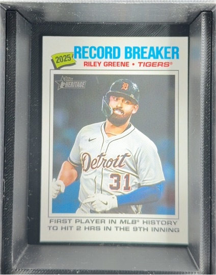 2026 Topps Heritage #234 Riley Greene — front