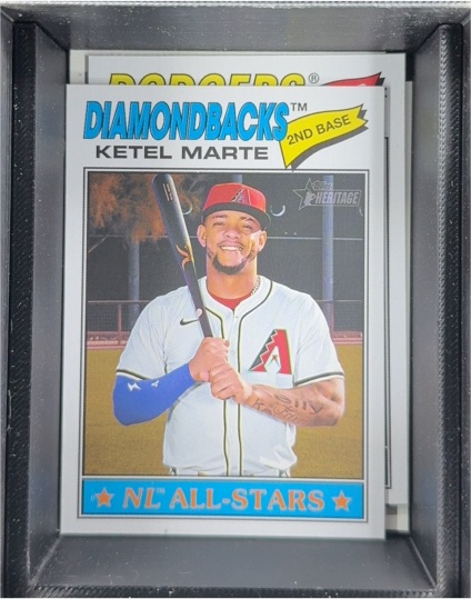 2026 Topps Heritage #220 Ketel Marte — front