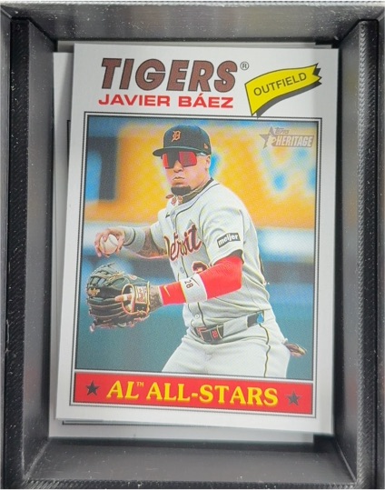 2026 Topps Heritage #107 Javier Báez — front