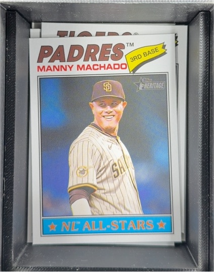 2026 Topps Heritage #143 Manny Machado — front