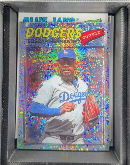 2026 Topps Heritage #93 Teoscar Hernandez — front