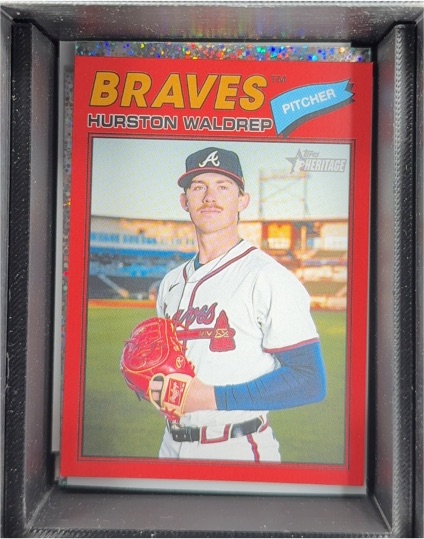 2026 Topps Heritage #145 Hurston Waldrep — front