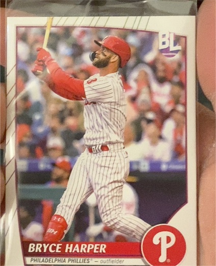 2023 Topps Big League #3 Bryce Harper — front