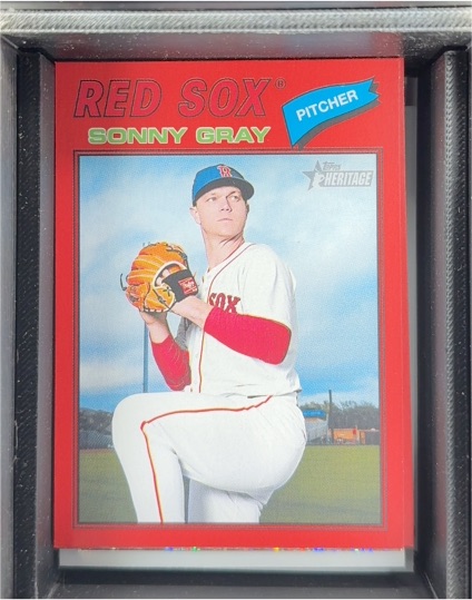 2026 Topps Heritage #162 Sonny Gray — front