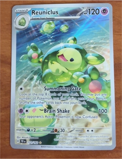 2020 Pokémon SV05: Temporal Forces #171 Reuniclus — front
