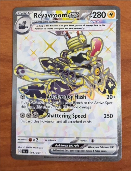 2024 Pokémon S&V: Shrouded Fable #081/064 Revavroom ex — front