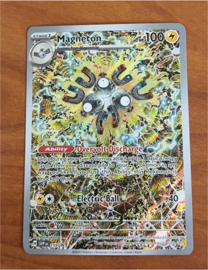 2024 Pokémon SV: Scarlet & Violet #159 Magneton — front