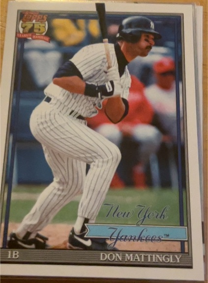 2026 Topps Series 1 #T91-68 Don Mattingly — front