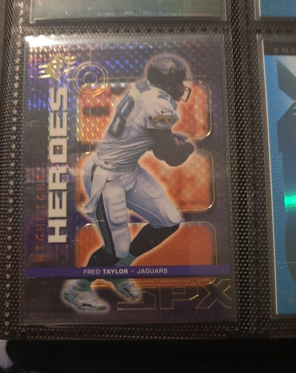 1999 Upper Deck SPx #H4 Fred Taylor Highlight Heroes — front