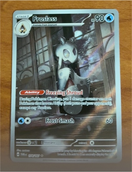 2023 Pokémon SV06 Twilight Masquerade #174 Froslass — front