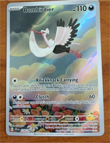 2023 Pokémon Scarlet & Violet #219 Bombirdier — front
