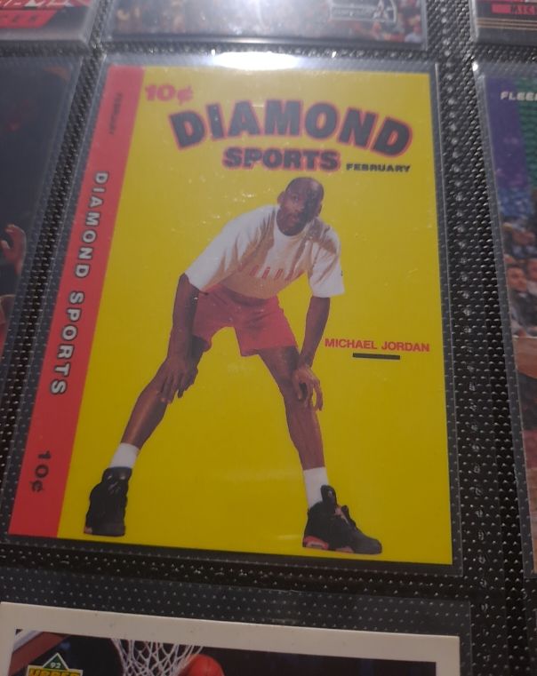 1990 Diamond Sports February Michael Jordan — front