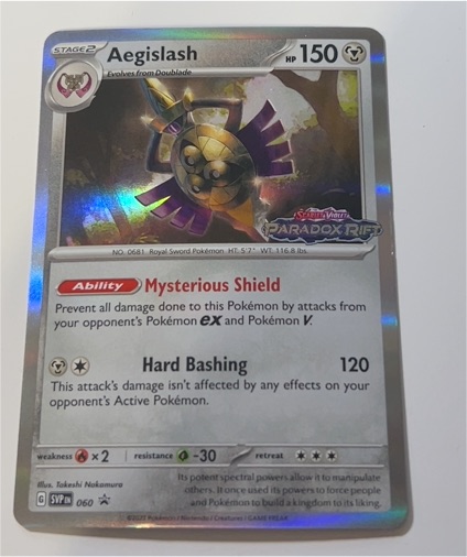 2023 Black Star Promos SVP060 Aegislash — front