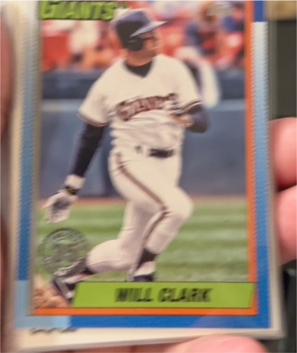 2025 Topps Series 1 1990 35th Anniversary #T90-97 Will Clark — front