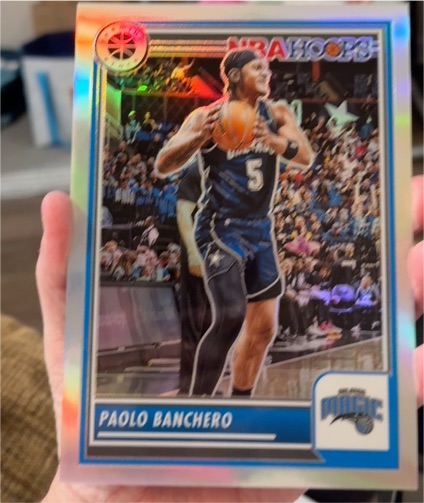 2023-24 Panini NBA Hoops Premium Stock #182 Paolo Banchero — front