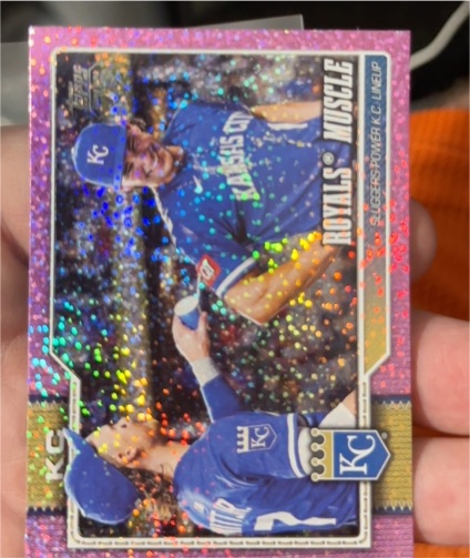 2026 Topps Series 1 #236 Royals Muscle Bobby Witt Jr & Jac Caglianone — front