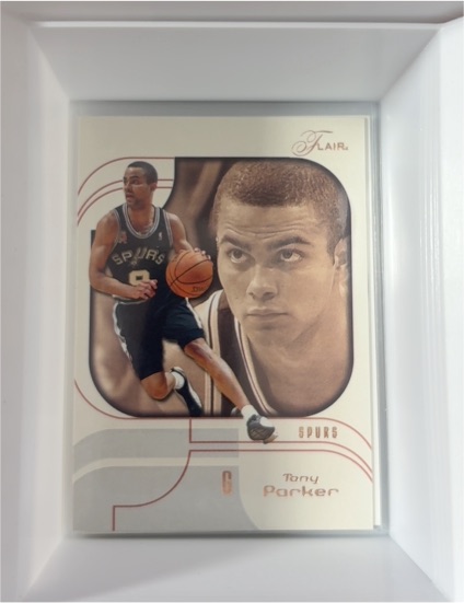 2002-03 Fleer Flair #76 Tony Parker — front