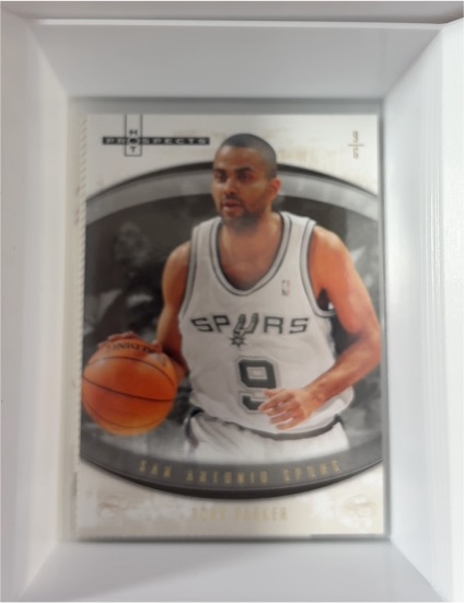 2007-08 Fleer Hot Prospects #36 Tony Parker — front